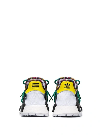 Adidas Originals Adidas By Pharrell Williams X Pharrell Williams White Human Body Nmd Sneakers In White