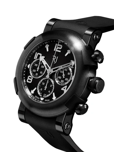Shop Rj Watches Arraw Marine Ceramic 45mm In Black
