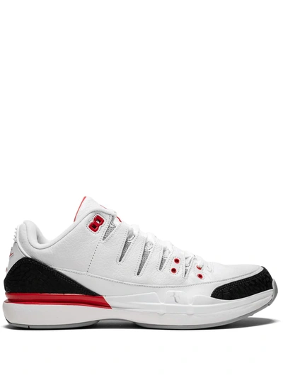 Shop Nike Zoom Vapor Rf X Aj3 "fire Red" Sneakers In White