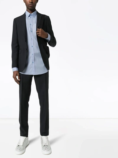 Dolce & Gabbana Cotton Shirt In Blue
