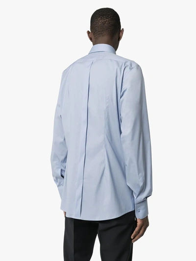 Dolce & Gabbana Cotton Shirt In Blue