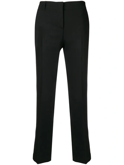 Shop Quelle2 Straight Leg Tailored Trousers In Black