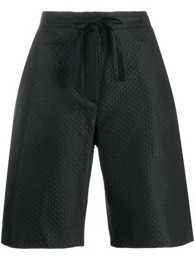 Pre-owned Dior  Quilted Long Shorts In Black