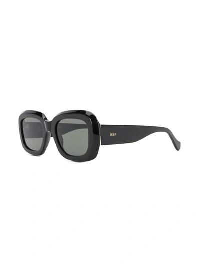 Shop Retrosuperfuture Virgo Square-frame Sunglasses In Black