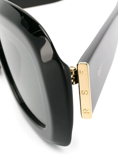 Shop Retrosuperfuture Virgo Square-frame Sunglasses In Black