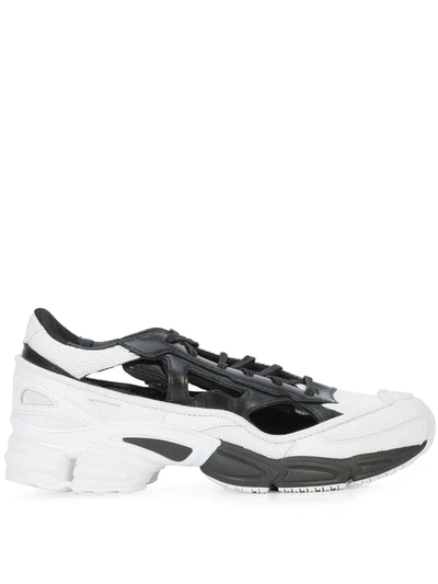 Raf Simons Black & White Adidas Originals Limited Edition Replicant Ozweego  Trainers Anniversary Pack In Bianco | ModeSens