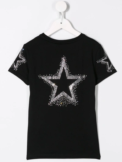 Shop Philipp Plein Junior Stars T-shirt In Black