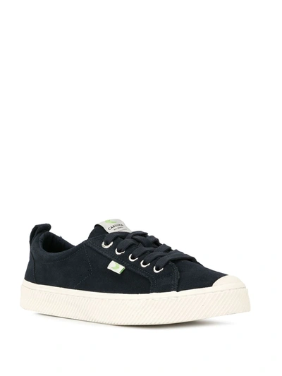 Shop Cariuma Oca Suede Low-top Sneakers In Blue