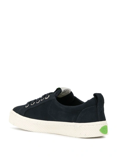 Shop Cariuma Oca Suede Low-top Sneakers In Blue