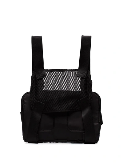 Shop Alyx Harness-style Chest Bag In Black