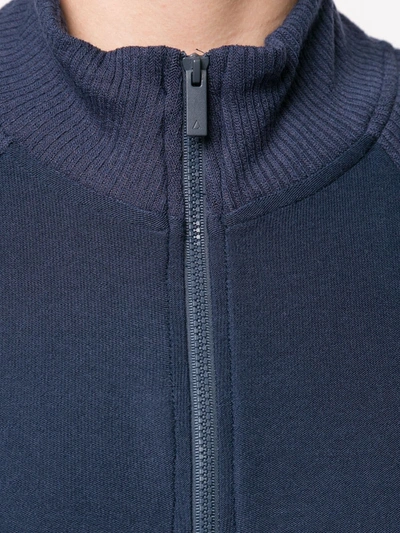 Shop Alala Long Sleeve Performance Sweatshirt In Blue