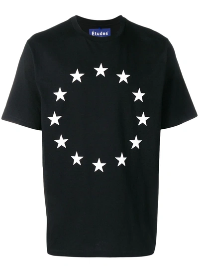 Shop Etudes Studio Wonder Europa T-shirt In Black