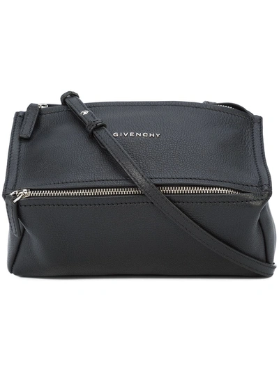 Shop Givenchy Mini Pandora Bag In Black