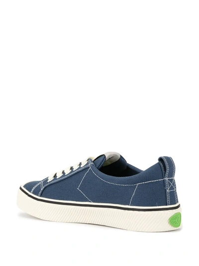 Shop Cariuma Oca Low-top Canvas Sneakers In Blue