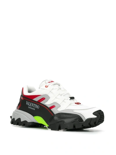 VALENTINO CLIMBER SNEAKERS - 白色