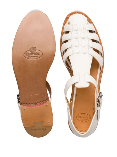 Church's Kelsey Closed-toe Sandals In White