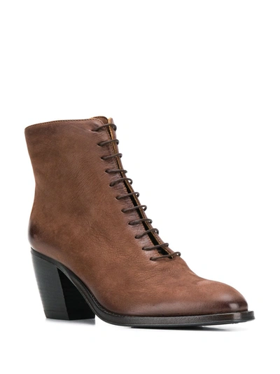Shop Alberto Fasciani Yara Boots In Brown