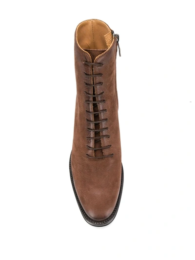Shop Alberto Fasciani Yara Boots In Brown