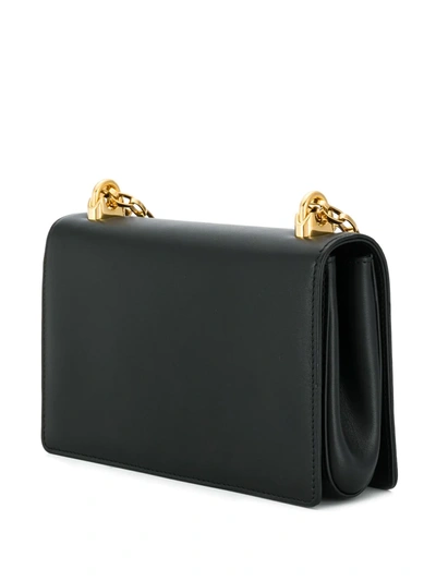 Dolce & Gabbana Nappa Leather Dg Girls Shoulder Bag In Black