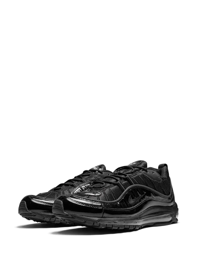 Nike X Supreme Air Max 98 Sneakers In Black