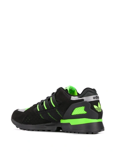 Adidas Originals Panelled Low-top Sneakers In Black
