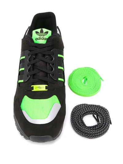 Shop Adidas Originals Zx 10000 C Sneakers In Black