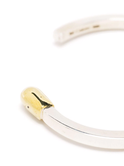 Mcohen Matchstick Open Cuff In Silber