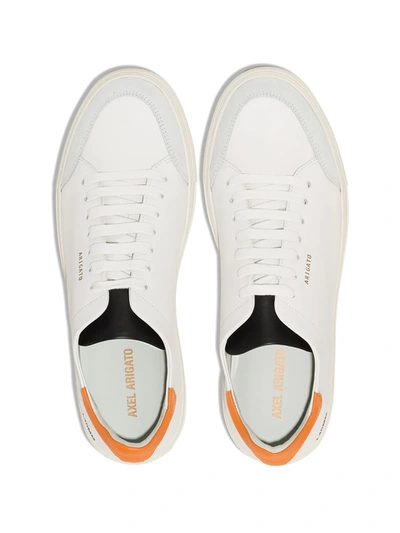 Shop Axel Arigato Clean 90 Low-top Sneakers In White