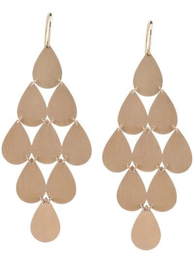 Shop Irene Neuwirth Nine Drop Earrings In Pink