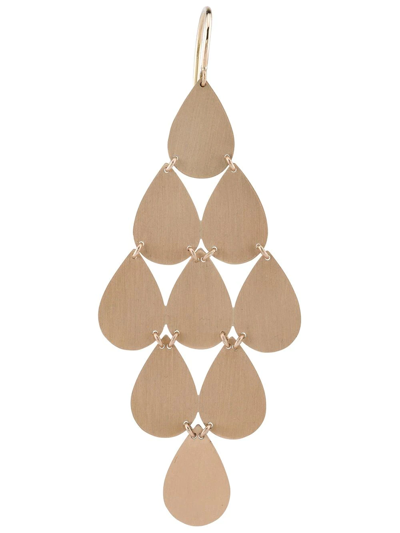 Irene Neuwirth 18kt White Gold Nine-drop Chandelier Earrings In Pink