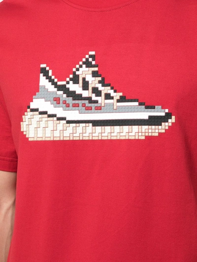 Shop Mostly Heard Rarely Seen 8-bit Aero Jersey T-shirt In Red