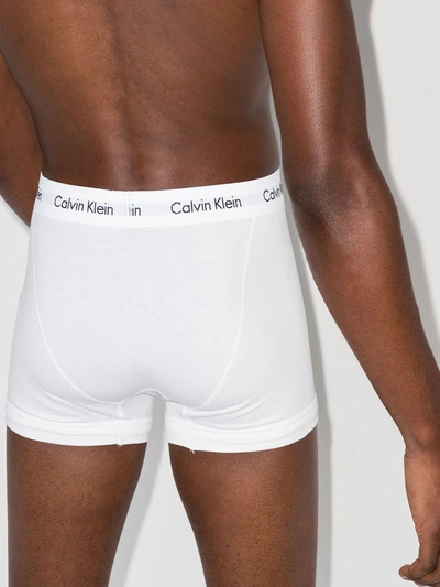 Shop Calvin Klein Underwear Boxer Brief Set In White