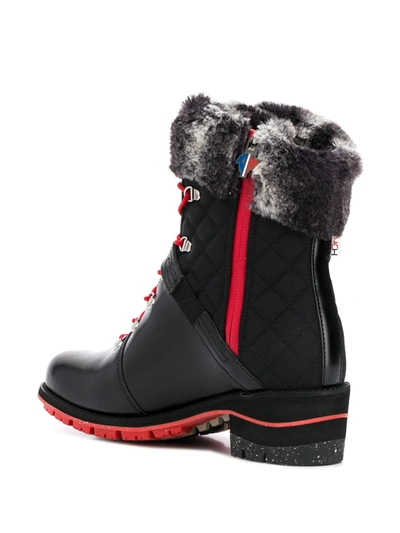 Shop Rossignol Megève Lace Up Boots In Black