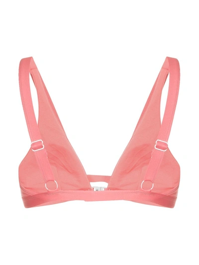 Duskii Manhattan Bikini Top In Pink