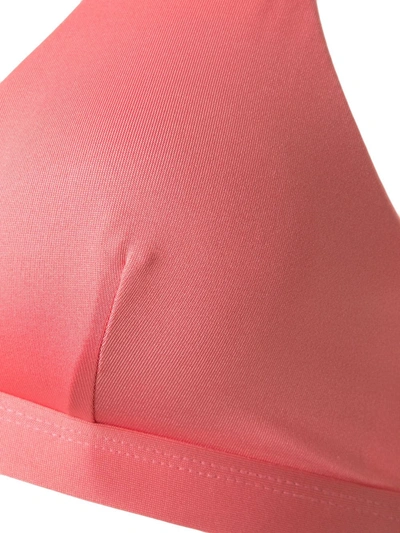 Shop Duskii Manhattan Bikini Top In Pink