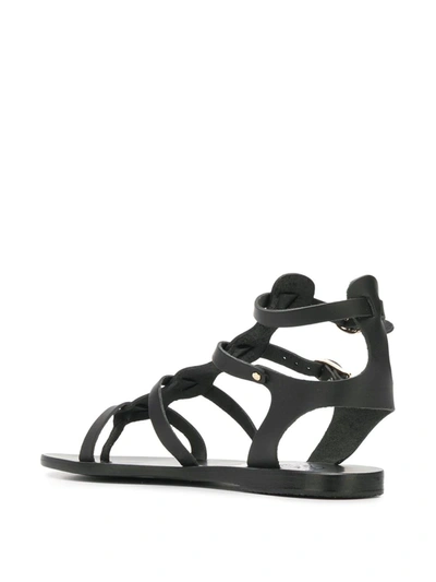 Shop Ancient Greek Sandals Stephanie Sandals In Black