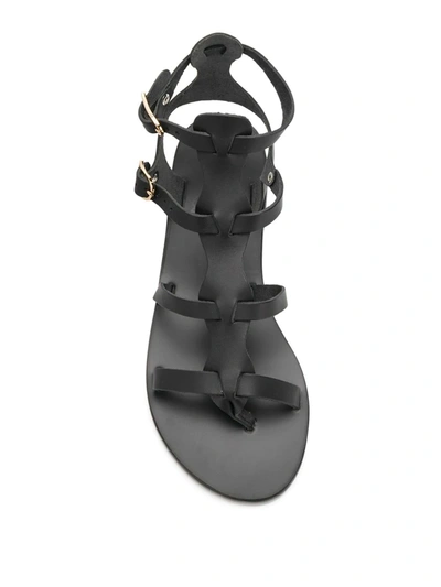 Shop Ancient Greek Sandals Stephanie Sandals In Black