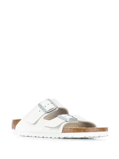 Shop Birkenstock Arizona Two-strap Sandals In White