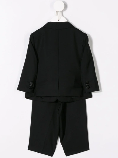 Dolce & Gabbana Two-piece Tuxedo Suit In Black