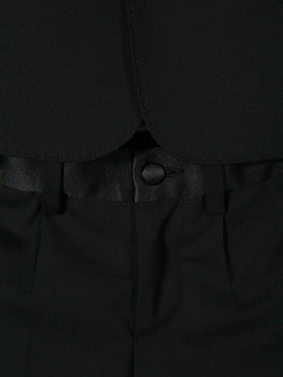 Dolce & Gabbana Two-piece Tuxedo Suit In Black