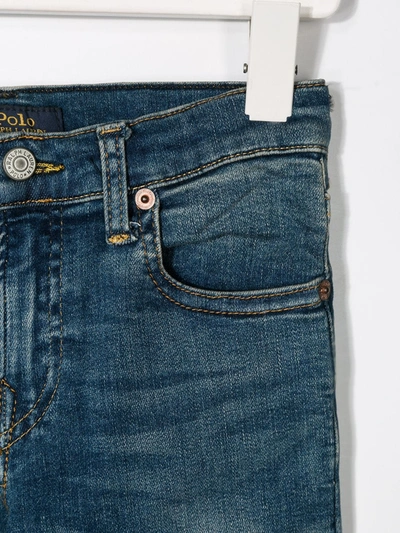 Shop Ralph Lauren Slim-fit Jeans In Blue