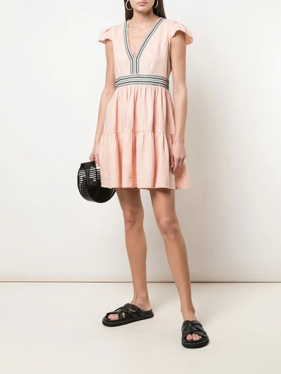 Shop Lemlem Koki Beach Dress In Pink