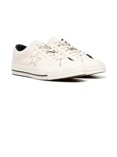Converse White One Star X Midnight Studio Sneakers In Nude&neutrals |  ModeSens
