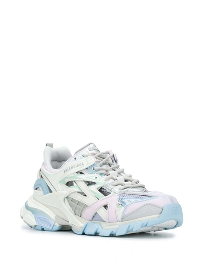 Shop Balenciaga Track.2 Low-top Sneakers In White