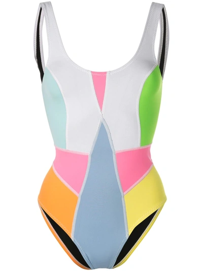 Shop Cynthia Rowley Kalleigh Swimsuit In Blue