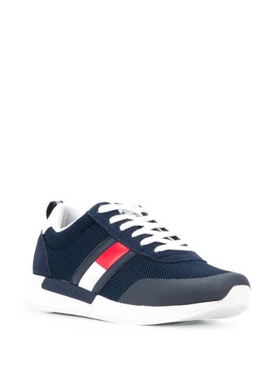 Shop Tommy Jeans Low-top Sneakers In Blue