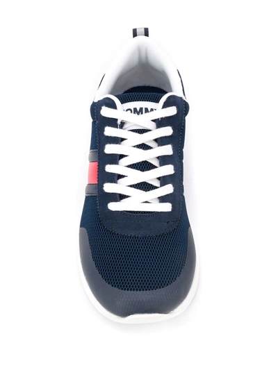 Shop Tommy Jeans Low-top Sneakers In Blue