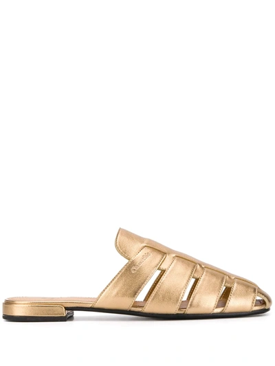 Shop Church's Becky Mule Sandals In Gold
