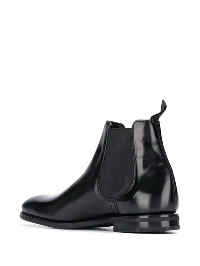 Shop Church's Wells Chelsea Boots In Black