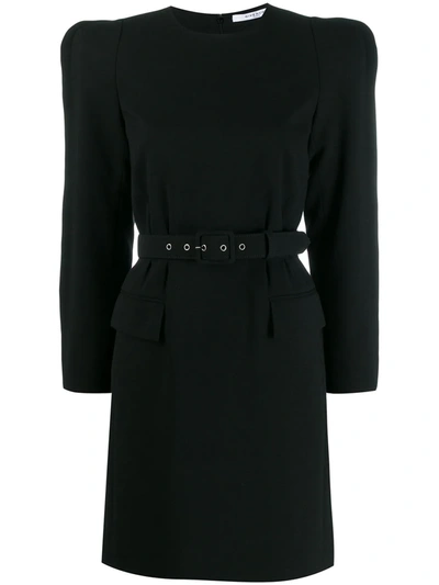 BELTED STRUCTURED DRESS